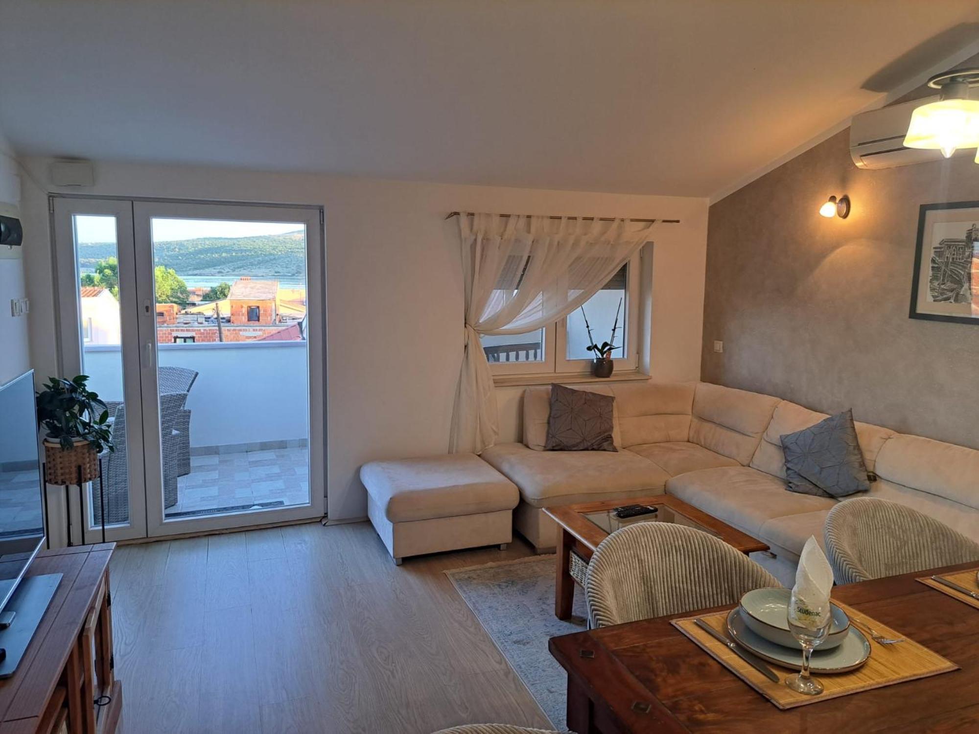 Apartman Lucia Posedarje Dış mekan fotoğraf