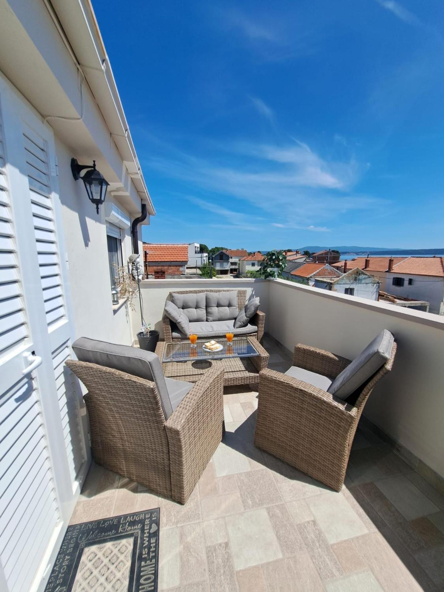 Apartman Lucia Posedarje Dış mekan fotoğraf